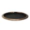 Service Ideas Tray with Removable Insert, 12" Round, Stainless Steel, Rose Gold TR1412RIRG - alternate 1
